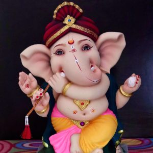 Smiley Ganesha 20”